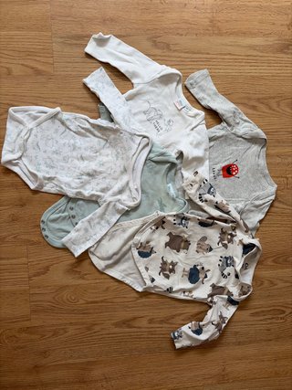 Lote Bodies Bebé 3-6 Meses