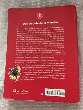 Libro Don Quijote de la Mancha