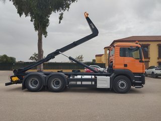 MAN TGS 500-CAMIONES GANCHOS PORTACONTENEDORES