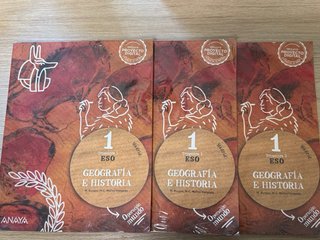 Lote de libros 1 ESO Colegio GSD Las Rozas