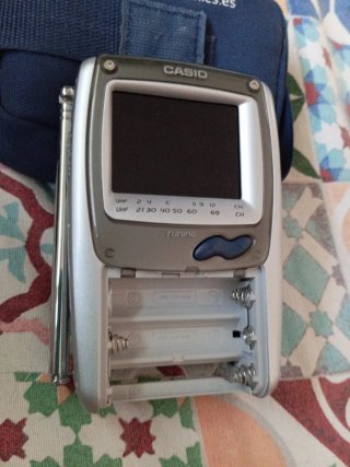 Televisión Portátil Analógica Casio TV-970