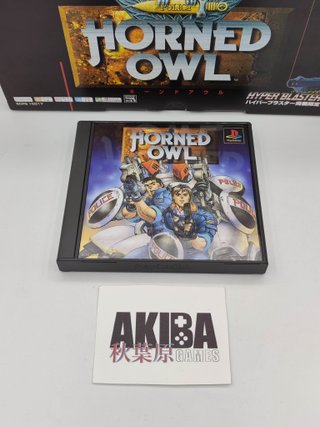 Horned Owl + Hyper Blaster PS1 Japonés