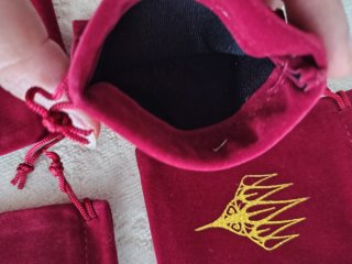 4 Sacchetti Portadadi Mtg signore degli anelli
