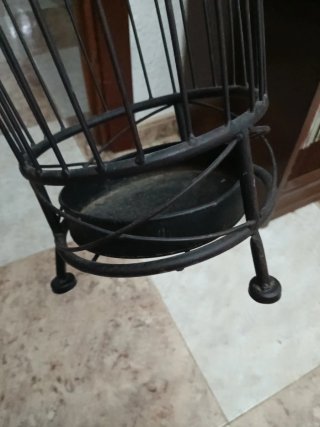 Paragüero metálico negro