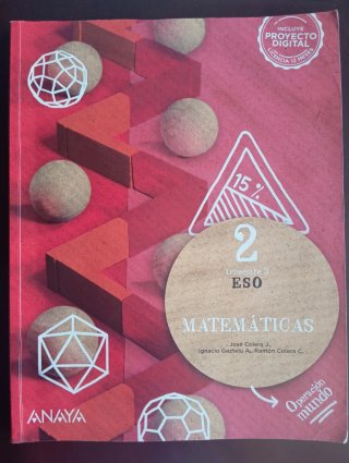 Matemáticas 2o de ESO