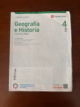 Geografía e historia, 4 ESO.
