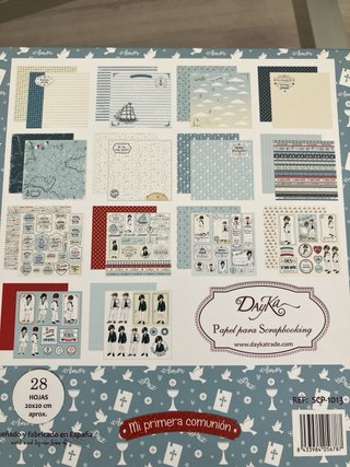 28 papeles Scrapbooking Dayka Comunión (num 3)