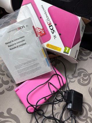 Nintendo 3DS XL Rosa con Scatola