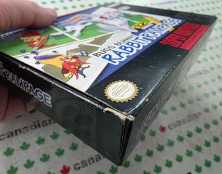 Bugs Bunny Rabbit Rampage Super Nintendo SNES