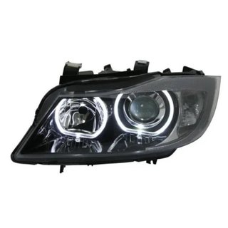 Faros Angel eyes para BMW E90 look Xenon