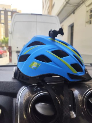 Casco MTB Fischer LED Trasero Nuevo