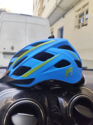 Casco MTB Fischer LED Trasero Nuevo