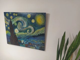 Cuadro Réplica La Noche Estrellada Vangogh