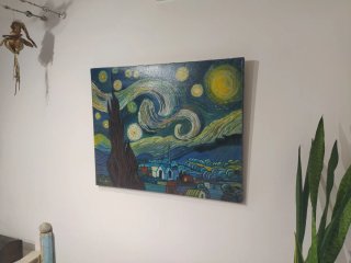 Cuadro Réplica La Noche Estrellada Vangogh
