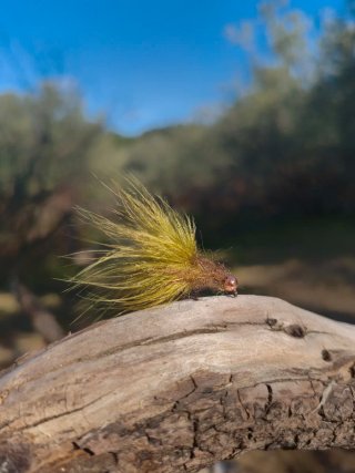 Microstreamer para pesca a mosca