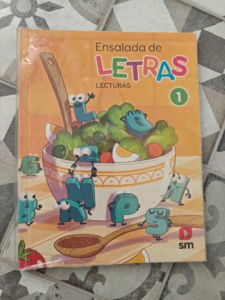 Ensalada de letras 1, Primaria lecturas