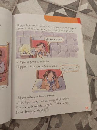 Ensalada de letras 1, Primaria lecturas