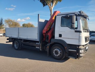 MAN TGM 18 290-CAMIONES GRUAS