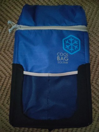 Mochila Térmica 20L Azul y Negra