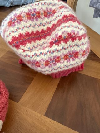 Gorros y bufanda invierno niña