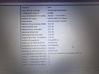 HP Laptop 15 i7 / 16GB Plata