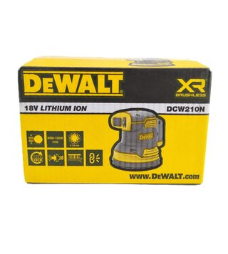 Lijadora Rotorbital DeWALT DCW210N (Cuerpo solo)