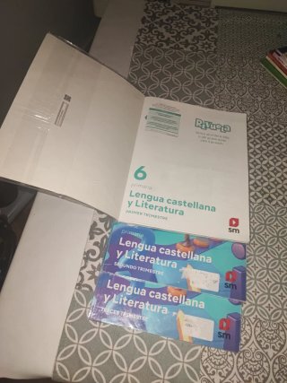 Pack 3 libros lengua 6 primaria