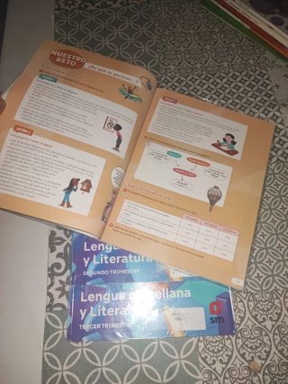 Pack 3 libros lengua 6 primaria