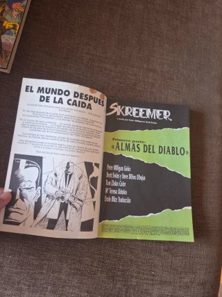 Skreemer 1 a 6.DC comics.Retapado ediciones Zinco