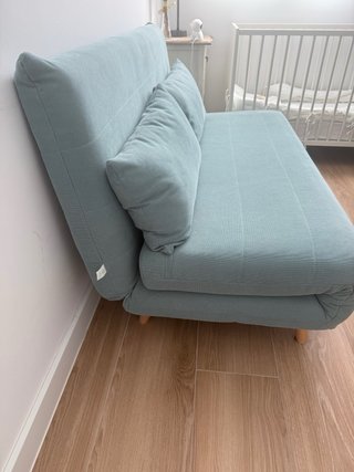 Sofá Cama Maison du Monde verde agua