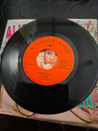 Alisha Baby Talk 45 Giri Vinile
