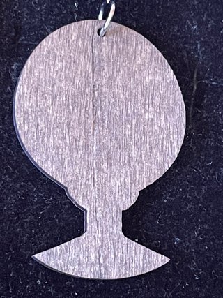 Colgante Muñeca Madera