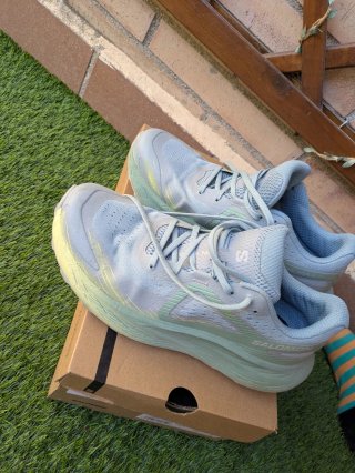 Salomon Glide Max TR W Azul/Verde