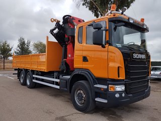 Scania G 480-CAMIONES GRUAS