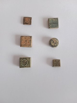 Lote 6 Monedas Romanas Bizantinas