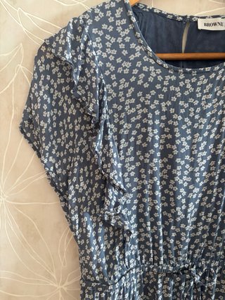 Brownie. Vestido corto estampado floral verano