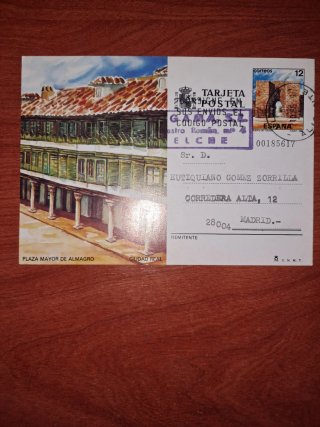 Lote 4 Tarjetas Entero Postales España