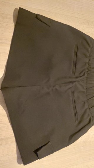 Falda pantalón negra