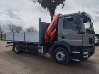 MAN TGM 18 290-CAMIONES GRUA