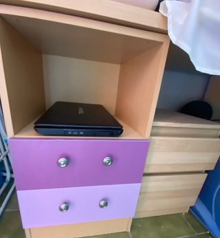 Muebles set color  lila