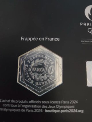 Monedas Plata Paris 2021 2022 2023 2024