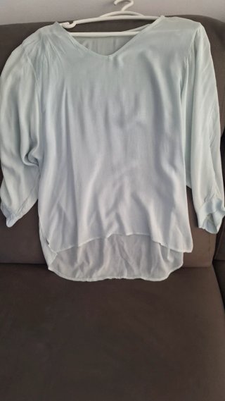 Blusa Algodón Azul Talla XL