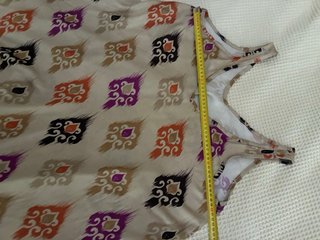 Vestido Midi Verano Estampado Etnico vuelo
