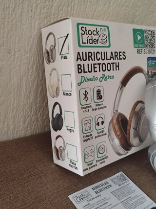 Auriculares bluetooth StockLíder (Diseño Retro)
