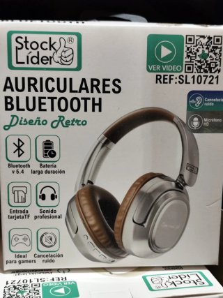 Auriculares bluetooth StockLíder (Diseño Retro)