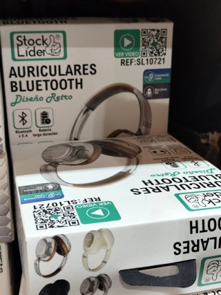 Auriculares bluetooth StockLíder (Diseño Retro)