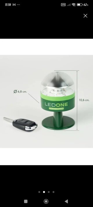 Baliza LEDONE v16 Conectada DGT Reciclable