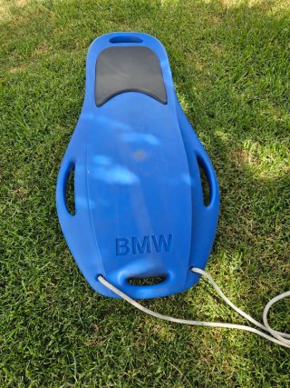 Tabla olas/trineo BMW azul