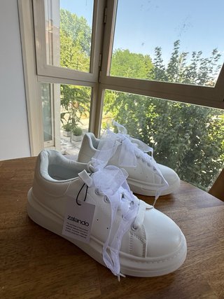 Zapatillas Novia Blancas