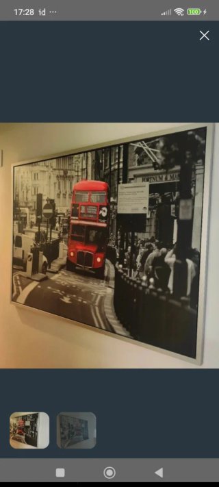 Cuadro Grande Ikea Bus Londres